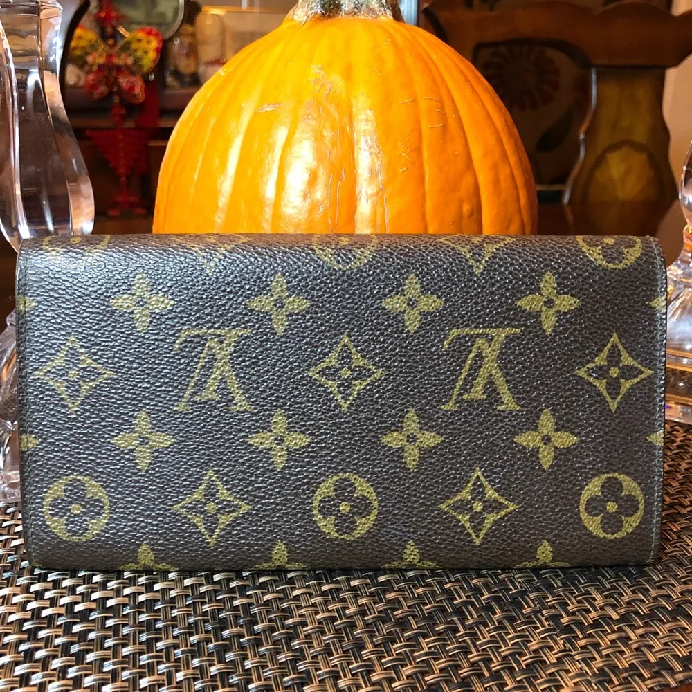 Authentic LV Portefeuille Sarah Wallet